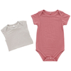 Barboteuse classique à manches courtes pour bébé, tissu en coton et bambou doux, vêtements écologiques pour bébé, vêtements de Style printemps et été