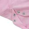 Barboteuse à manches courtes pour bébé, pyjama pour nouveau-né, vêtements en tissu de coton et de bambou de haute qualité, Style bouton-pression, pour filles et garçons