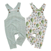 Coton de bambou coton biologique OEM imprimer bébé enfant en bas âge garçon et fille jarretelle bébé barboteuse bébé costume