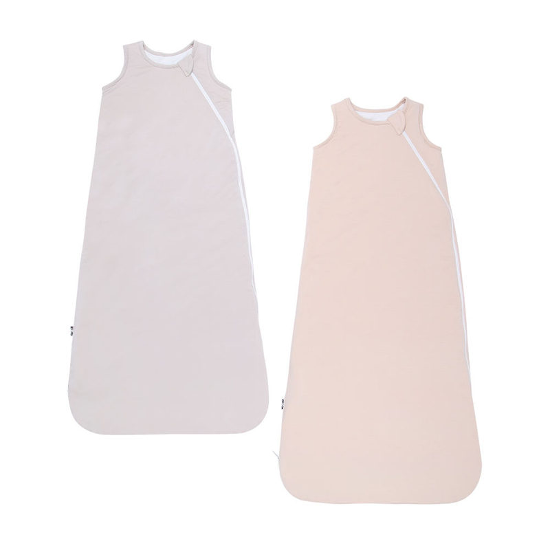 OEM personnalisé 100% coton couverture portable en bambou fermeture éclair chaud doux sac de couchage pour bébé unisexe