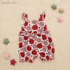 Ensemble barboteuse personnalisé pour bébé, pyjama pour bébé, vêtements pour enfants, vêtements pour filles, Stock prêt de l'usine, écologique, sans manches, décontracté