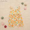 Ensemble barboteuse personnalisé pour bébé, pyjama pour bébé, vêtements pour enfants, vêtements pour filles, Stock prêt de l'usine, écologique, sans manches, décontracté