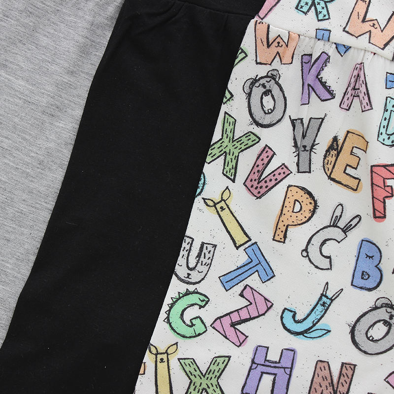 Pantalons longs taille haute pour bébés garçons, pantalons longs tricotés de haute qualité, imprimés personnalisés, vente en gros, nouvelle collection