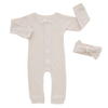 Combinaison à manches longues pour bébé, Style bouton avant, barboteuse en coton tricoté de haute qualité, vêtements unisexes pour enfants