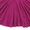 Robe de bébé à manches longues en gros Bambou Spandex Coton Girls Jupe d'automne d'hiver couleur solide mode Vêtements de fête décontractée