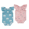 Barboteuse tricotée 100% coton, motif personnalisé, confortable, boutons pour nouveau-né, sans manches, vêtements pour bébé, qualité supérieure