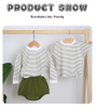 Bébé garçons pyjamas ensemble belle enfants costume ensemble usine directe bambou coton 2 pièces à manches courtes ensemble de vêtements de sport