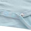 Barboteuse sans manches pour bébé, vente en gros, en bambou, Spandex, coton, vêtements mignons, jolie combinaison pour bébé, Design de couleur unie, vente en gros