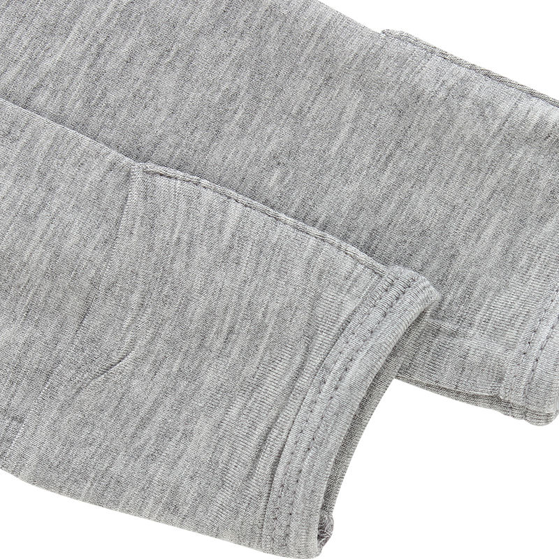 Style classique bébé hauts en gros couleur unie vêtements de nuit bambou coton à manches longues T-shirt OEM conception personnalisée bébé enfants vêtements