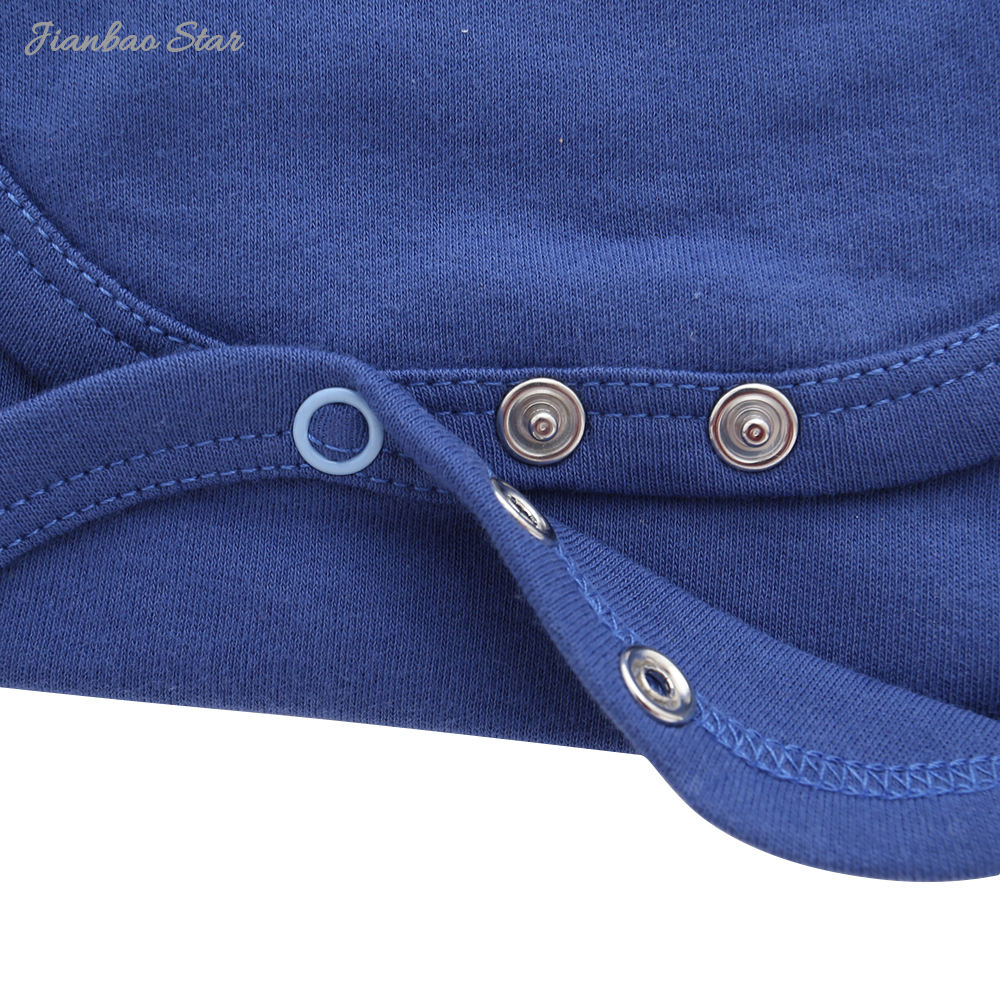 Conception de Boutique de Style à volants d'hiver avec bouton-pression 100% coton nouveau-né infantile bébé fille bébé combinaison ensemble barboteuse ensemble