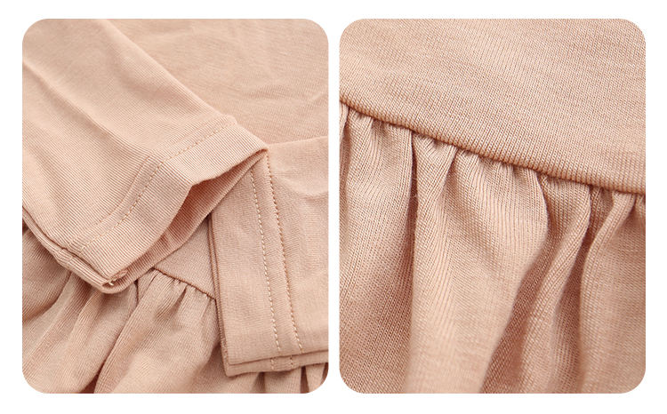 Usine nouveautés de haute qualité à volants en gros 100% coton hiver robes de douche de bébé manches robes de bébé robe de poupée de bébé