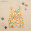 Barboteuse sans manches à volants pour bébé fille, nouvelle version printemps été, coupe incroyable et Style doux, tissu en coton de bambou, vêtements pour bébé fille
