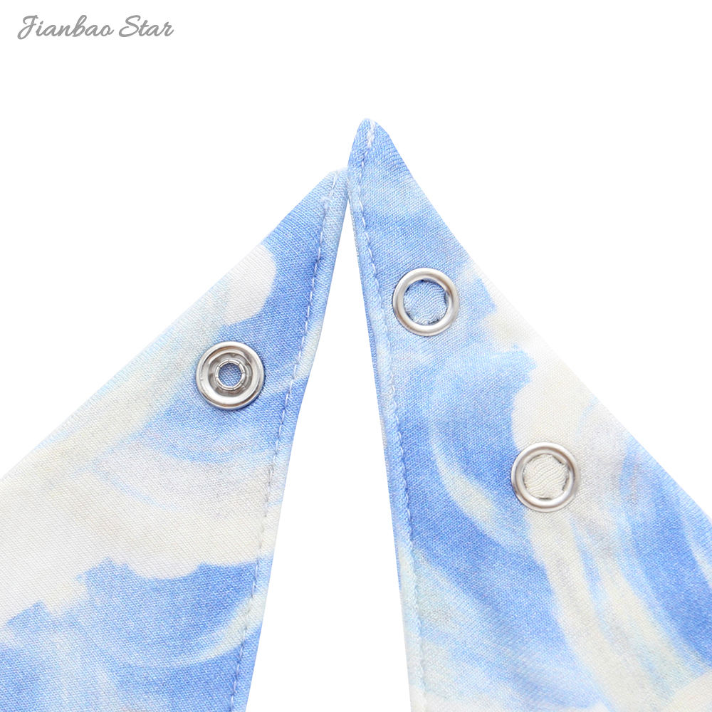 Bavoir d'alimentation pour bébé en bas âge, tricoté Super doux, mignon, triangulaire, pour garçons et filles