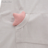 Offre Spéciale décontracté de haute qualité confortable 100% coton tricoté boutons à manches courtes poche été Style nouveau-né bébé barboteuse