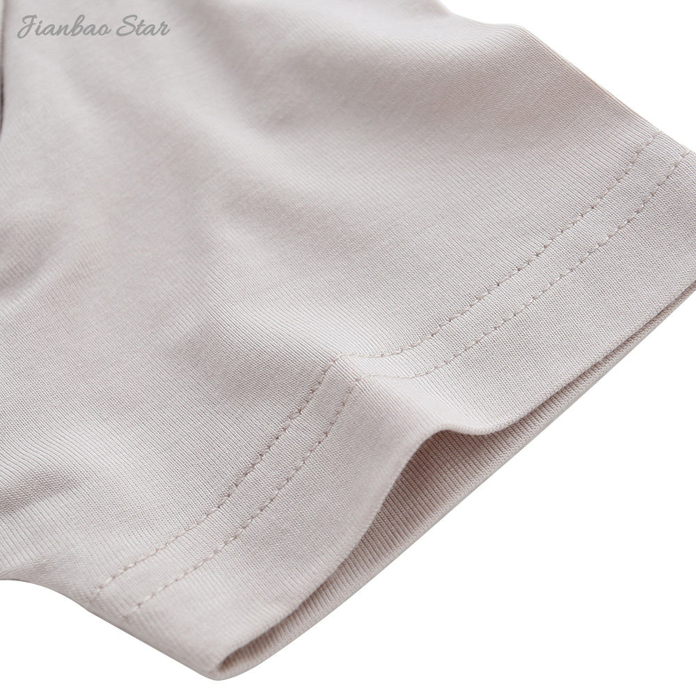 Offre Spéciale décontracté de haute qualité confortable 100% coton tricoté boutons à manches courtes poche été Style nouveau-né bébé barboteuse
