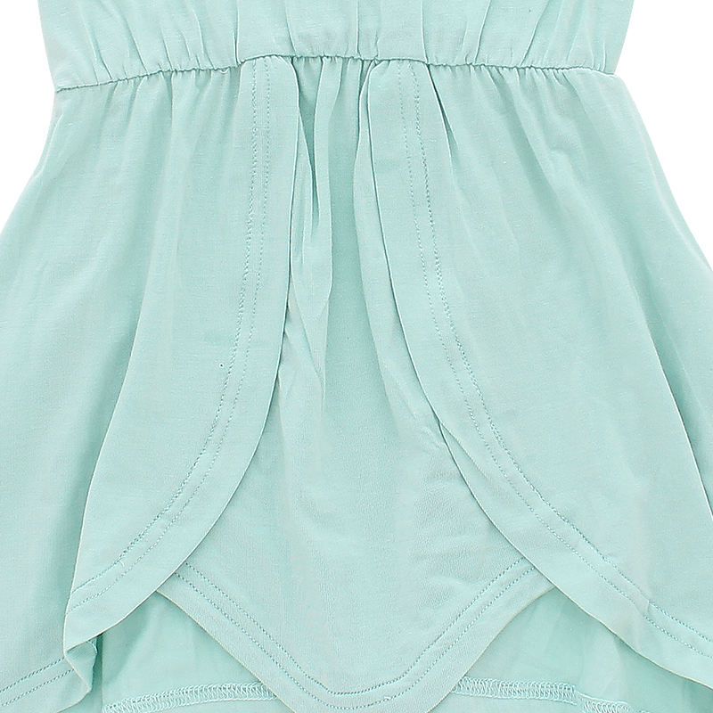 Vente en gros 0-24 mois bébé robe vêtements de fête décontractés belle robe de bébé automne manches courtes couleur unie mode bébé fille jupe