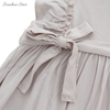 Personnaliser en gros nouveau Style été couleur motif sans manches belle jarretelle bébé filles robe doux nourrissons vêtements