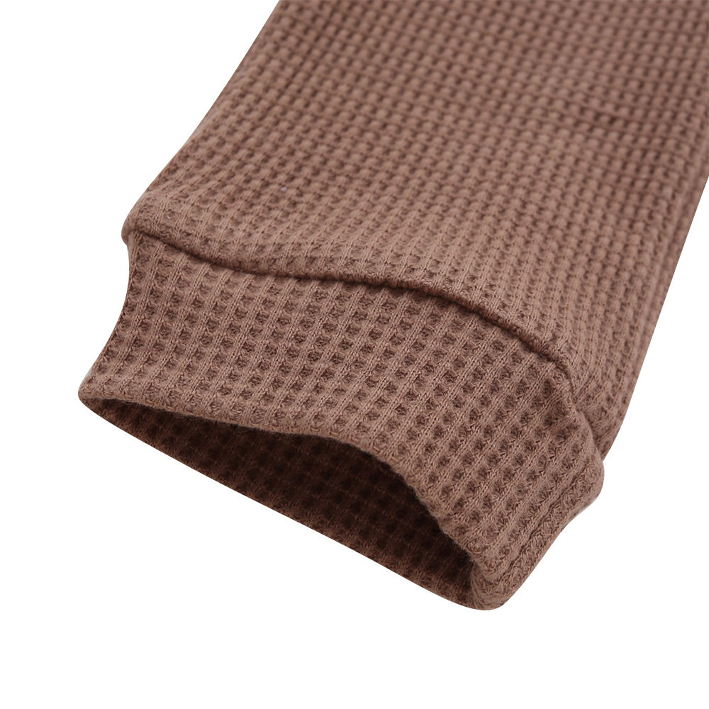 Pyjama d'hiver personnalisé à manches longues, nouveau Design, 100% coton, boutons, barboteuse pour bébé, vêtements pour bébé, meilleure vente