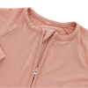 Barboteuse d'hiver à manches longues pour bébé, tricotée en bambou, Texture Extra douce et confortable, avec fermeture éclair, combinaison pour bébé garçon et fille
