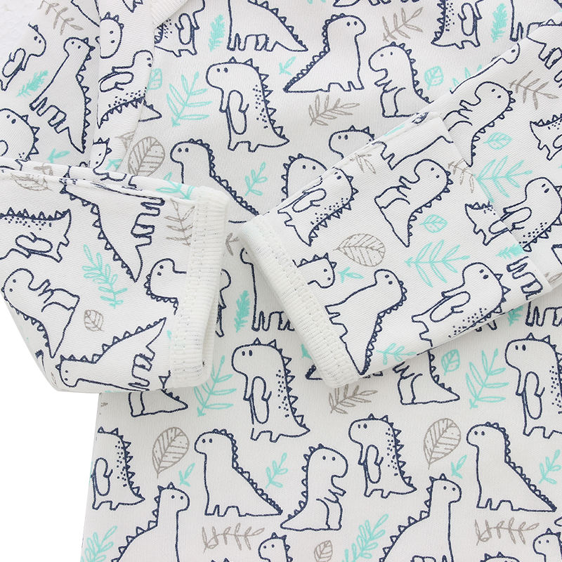 HotSale manches complètes Newbron infantile bébé sac de couchage avec joli chapeau 2 pièces pyjamas ensembles enveloppe col conception de vêtements de nuit pour bébé