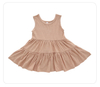 Robe d'été sans manches pour bébé fille, jupe à bretelles en coton et bambou de haute qualité, vêtements doux pour nourrissons, vente en gros