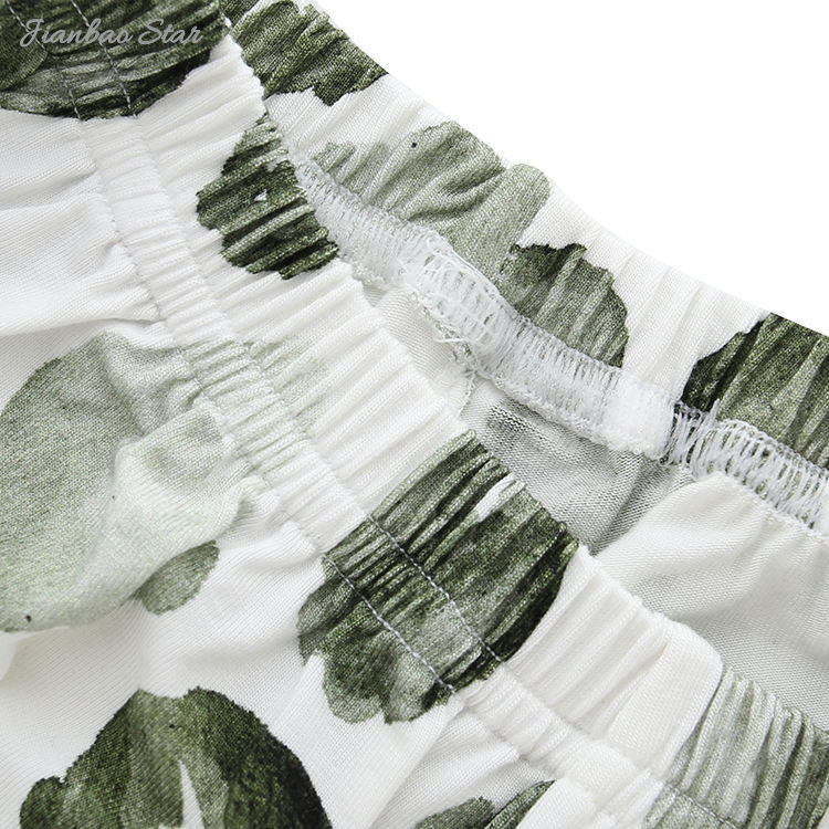 Ensembles de pyjamas pour nouveau-né, quantité OEM, hauts tricotés d'été pour filles, ensembles de vêtements 2 pièces pour bébé