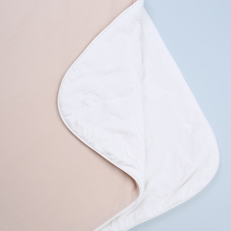 OEM personnalisé 100% coton couverture portable en bambou fermeture éclair chaud doux sac de couchage pour bébé unisexe
