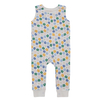 Vêtements de Style classique pour bébé, motif de couleur personnalisé, ensemble barboteuse d'été sans manches avec boutons à bretelles, pour fille et garçon