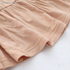 Robe en tissu de bambou de couleur unie, sans manches, manches courtes et longues, une série de robes pour bébés filles, Style à volants pour enfants