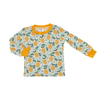 Ensemble de vêtements pour nouveau-né, en coton de bambou, tenues d'été, hauts et shorts à manches longues, pour bébés garçons et filles, 2 pièces