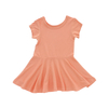 Robe d'été pour bébés filles, col rond, ligne a, vêtements pour enfants, avec conception d'impression personnalisée, vente en gros