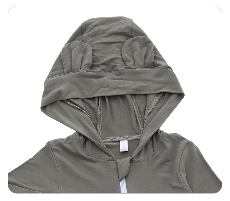 Barboteuse pour nouveau-né et bébé, couleur unie, Style fermeture éclair, unisexe, costume pour garçon et fille, ensemble barboteuse, automne et hiver