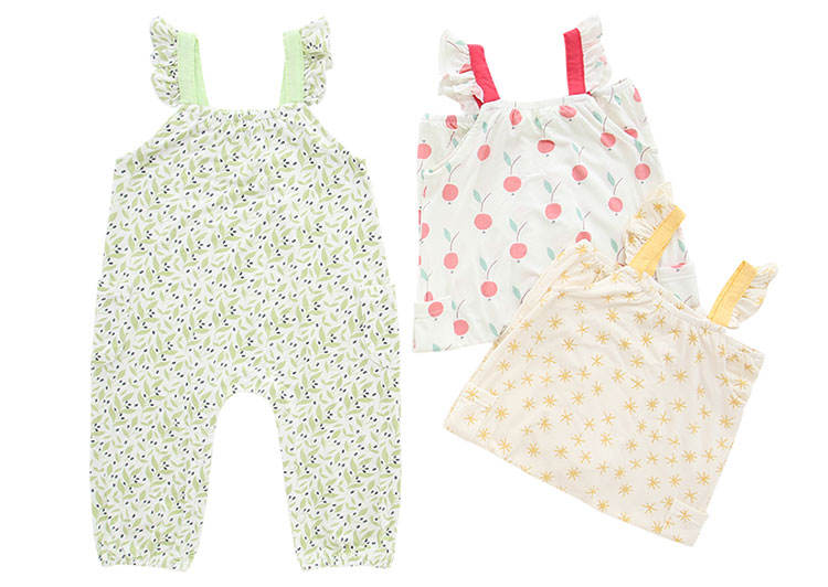 Barboteuse unisexe pour bébé, nouveau Design 100% coton tricoté, confortable, Style d'été, bretelles avec poche, boutons sans manches