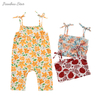 Nouveau Design de haute qualité 100% coton, beau motif, Style décontracté, boutons, ceinture, vêtements pour bébé, barboteuse