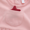 Barboteuse d'été pour bébés filles, tissu en coton biologique, sans manches, couleur unie, imprimé personnalisé, ensemble barboteuse pour bébé