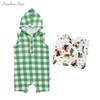 Nouveau Design sweat à capuche pour bébé réservoir short barboteuse bambou Spandex coton doux nouveau-né bébé vêtements été sans manches bébé vêtements