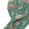 Bambou coton tricoté bébé garçon printemps été vêtements de haute qualité prix usine impression personnalisée barboteuse OEM Logo pyjamas