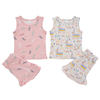 Ensemble de vêtements d'été à manches courtes pour bébé, 100% coton, respirant, nouveau Design, haute qualité, personnalisé, vente en gros, offre spéciale