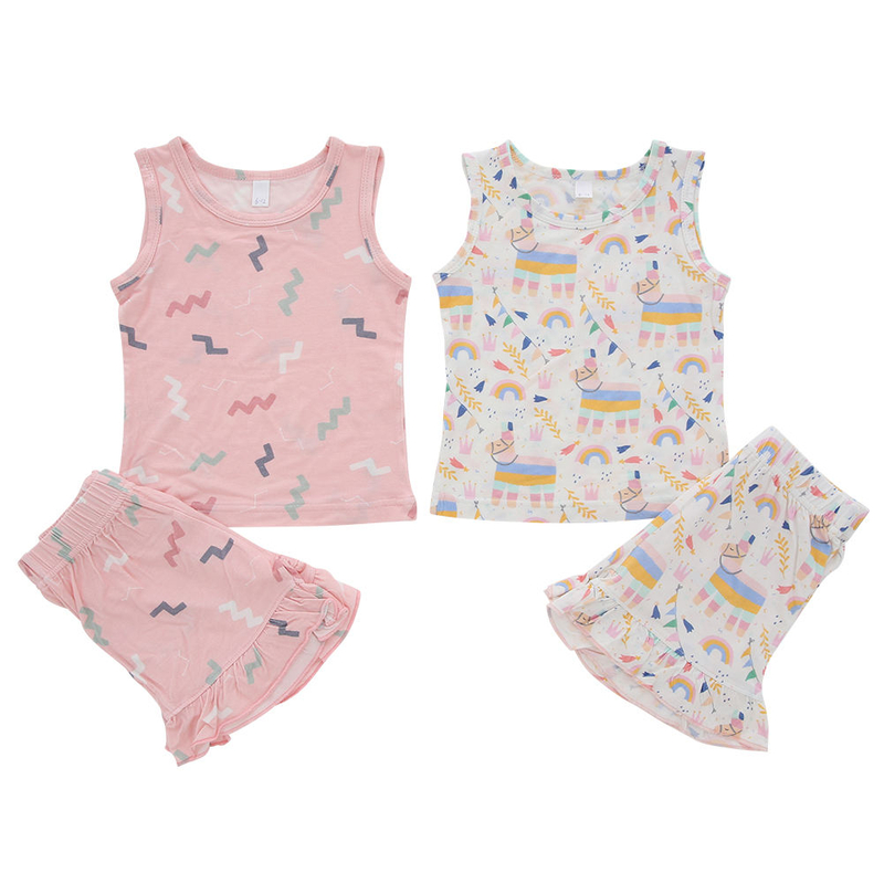 Ensemble de vêtements d'été à manches courtes pour bébé, 100% coton, respirant, nouveau Design, haute qualité, personnalisé, vente en gros, offre spéciale