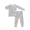 Ensemble de vêtements d'automne pour bébés et enfants, hauts à manches longues et pantalons longs, 2 pièces, vêtements conviviaux avec un joli motif