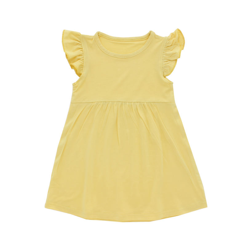 Vêtements pour bébés de couleur unie, nouveau Style, Design mignon, Style d'été, jupe à bretelles pour enfants, vêtements doux pour nourrissons