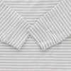 Offre spéciale, vêtements pour nouveau-né, rayures horizontales, pyjama 2 pièces, manches longues, 100% coton, ensemble de vêtements pour nourrissons