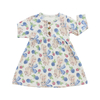Design mignon bébé fille robe de fête décontractée vestiges