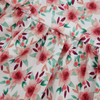 Robes pour petites filles, couleur unie, 100% coton, manches longues, Style à volants, vêtements pour enfants, dernière collection