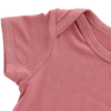 Barboteuse classique à manches courtes pour bébé, tissu en coton et bambou doux, vêtements écologiques pour bébé, vêtements de Style printemps et été