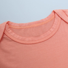 Barboteuse à manches longues pour bébé de 0 à 24 mois, fermeture éclair bidirectionnelle, vêtements pour bébé, couleur unie, impression personnalisée, vente en gros, nouveau