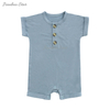 Nouveau-né bambou bébé barboteuse vêtements bébé combinaison body fermetures éclair pied Onesie pyjama vêtements barboteuses
