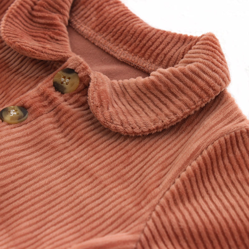 Nouveauté automne hiver manches longues Boutique infantile bébé robes enfant en bas âge enfants fille robes