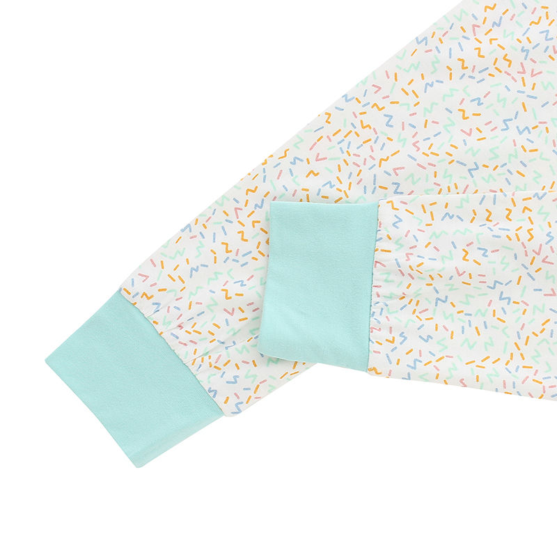 Ensemble deux pièces pour bébés et enfants, haut à manches courtes et pantalon Long, design personnalisé, couleur unie, pyjama pour enfants