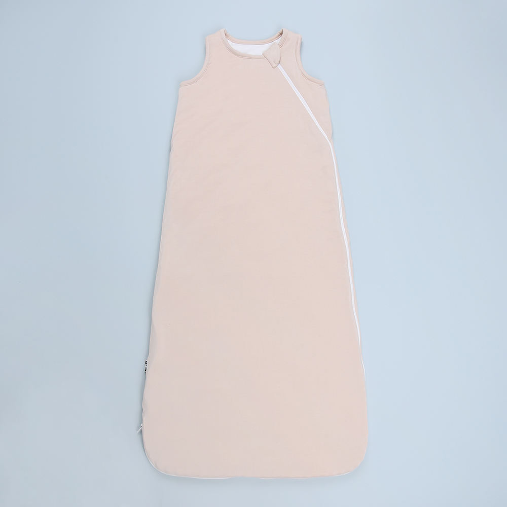 OEM personnalisé 100% coton couverture portable en bambou fermeture éclair chaud doux sac de couchage pour bébé unisexe